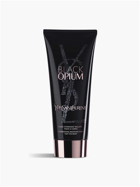 ysl black opium body lotion